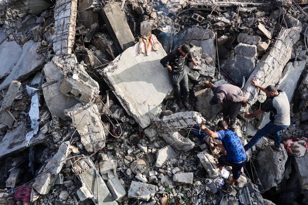 أثار قصف إسرائليي على غزة (أ ف ب).