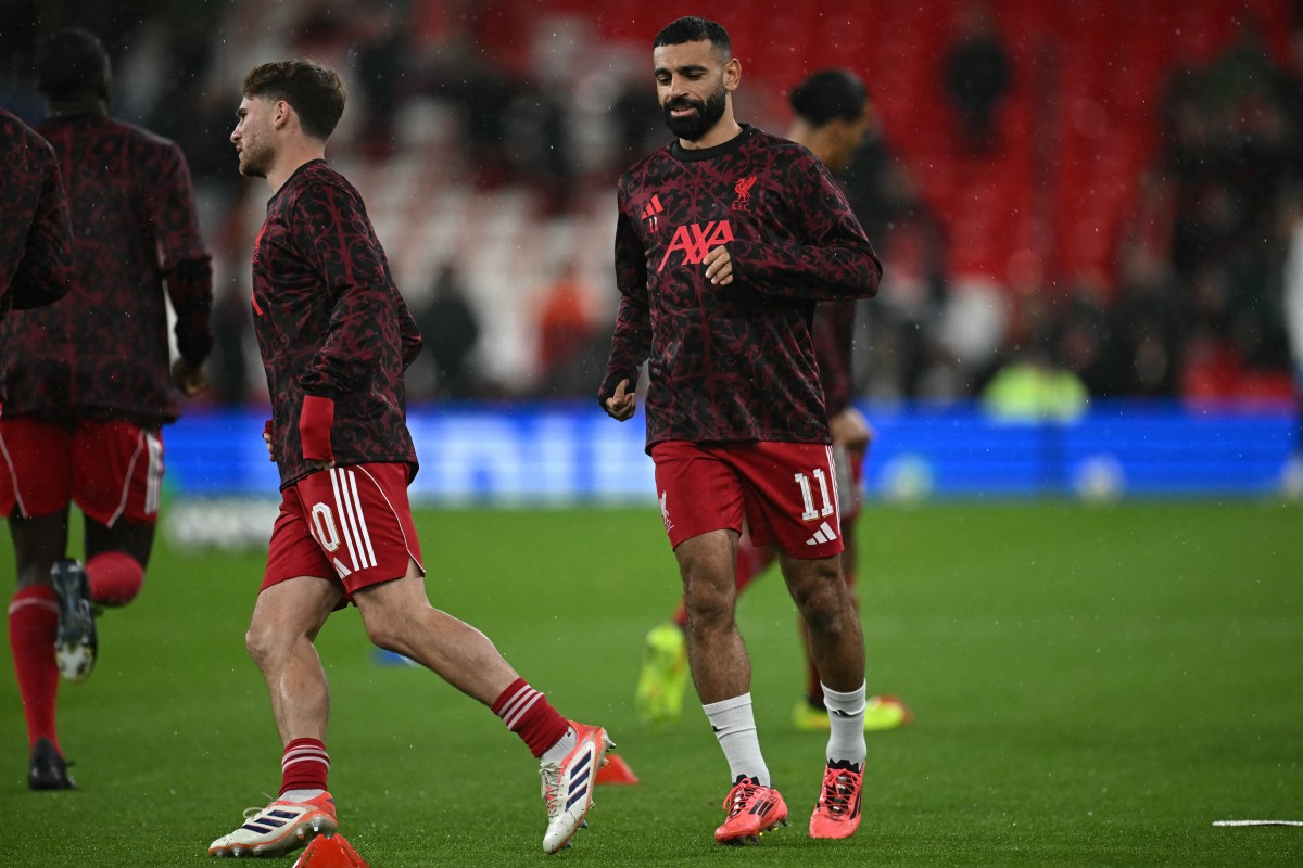 محمد صلاح. (أ ف ب)