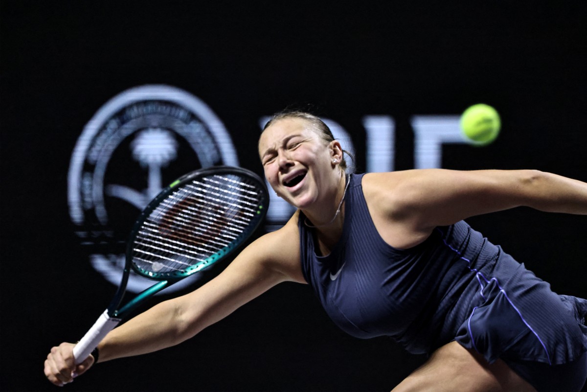 أماندا أنيسيموفا. (أ ف ب)