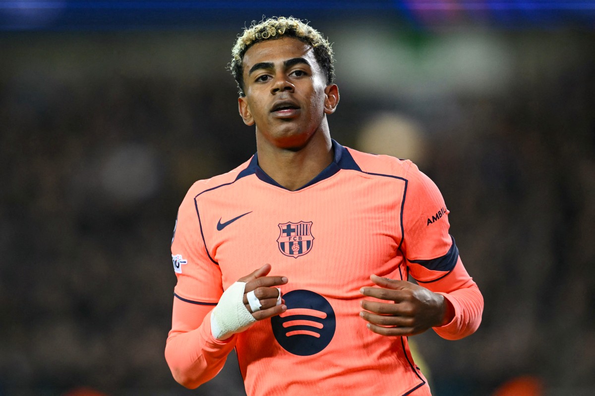 لامين يامال. (أ ف ب)