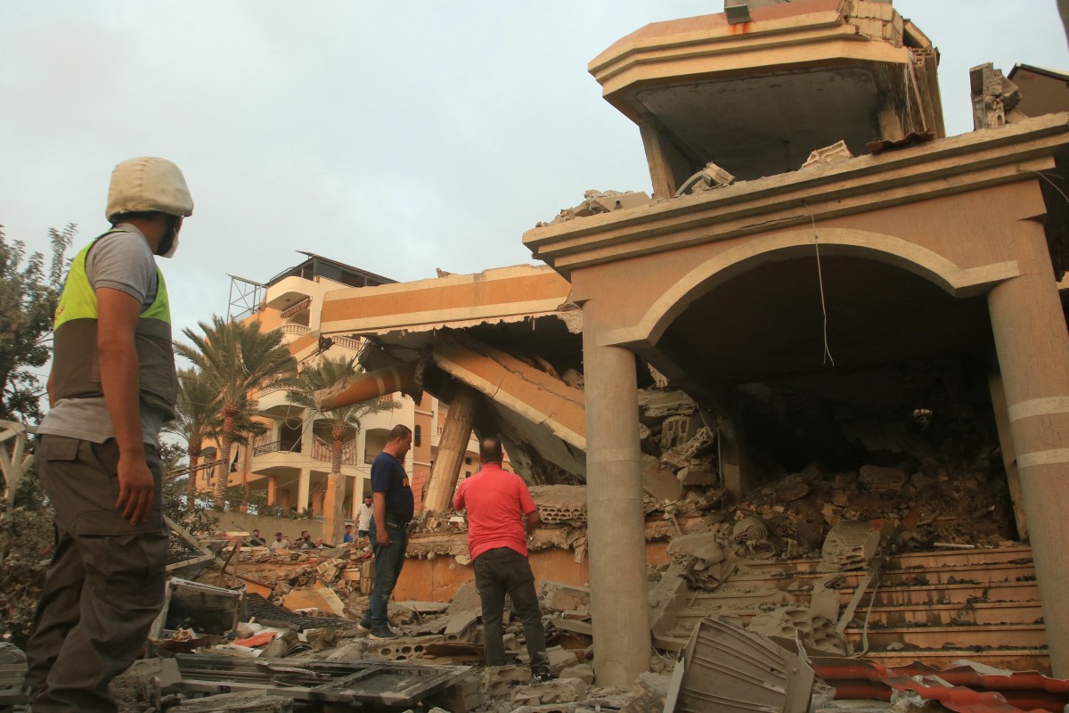 غارة جنوب لبنان. (أ ف ب)