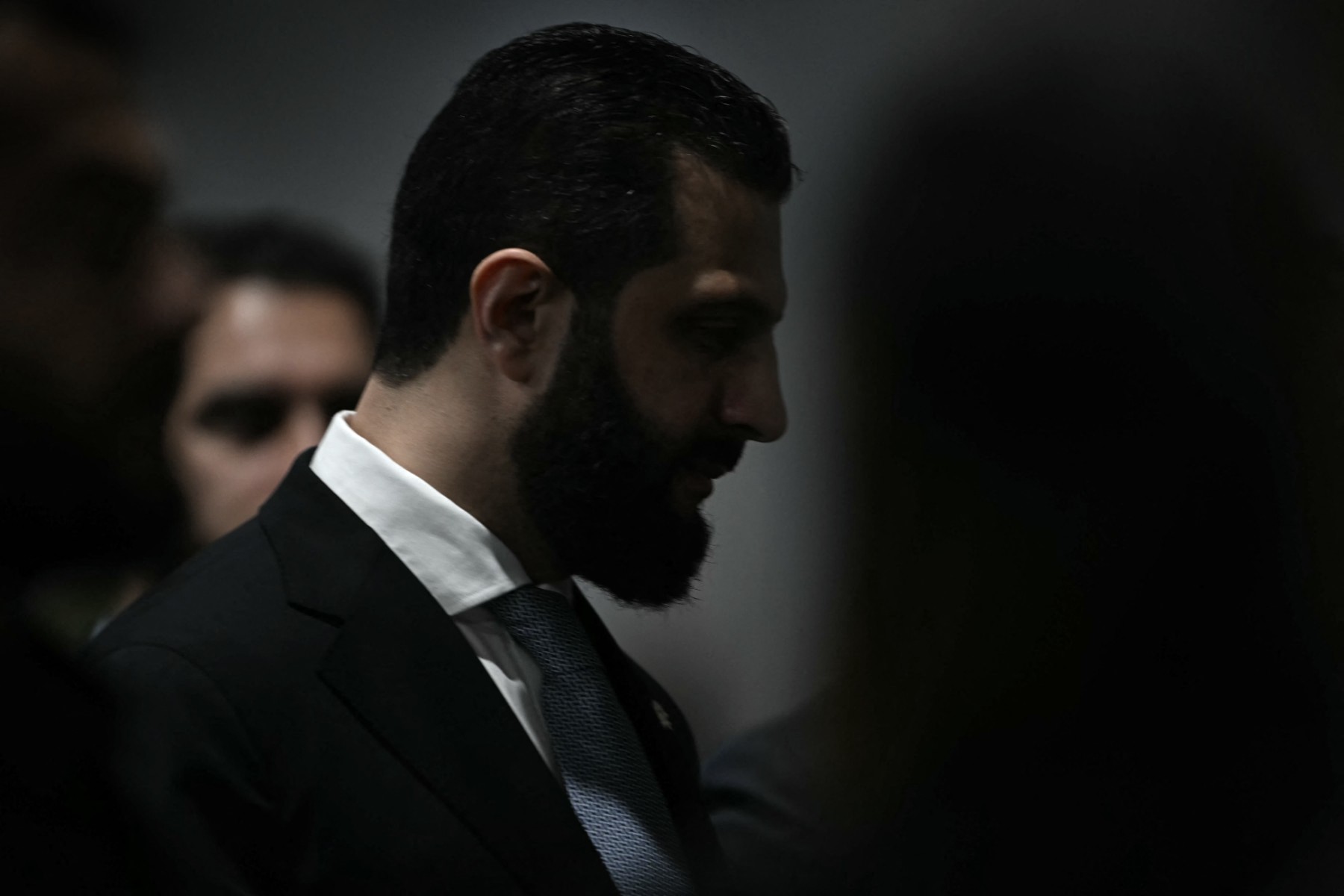 أحمد الشرع. (أ ف ب)