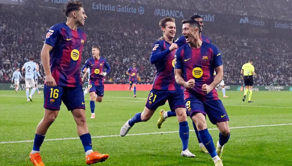 برشلونة ينجو من سلتا فيغو وريال مدريد يتعثر... ترتيب الليغا يشتعل بعد المرحلة 12