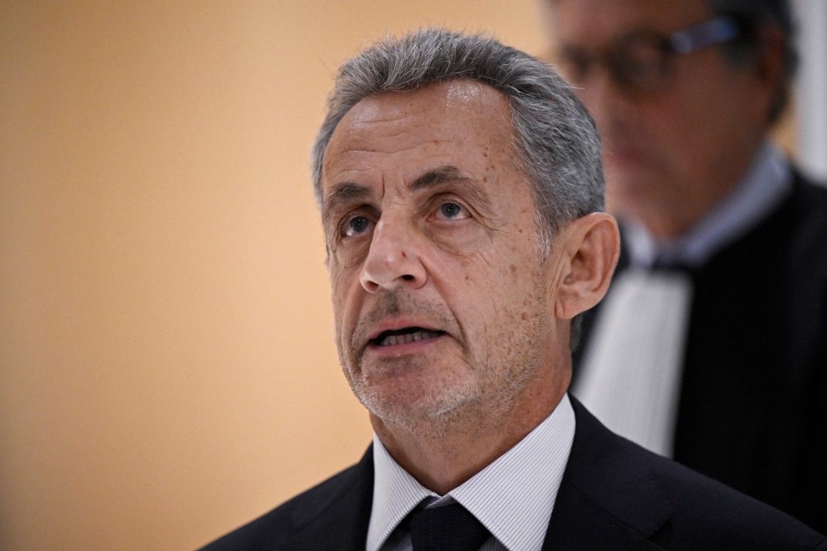 الرئيس الفرنسي السابق نيكولا ساركوزي. (أ ف ب)