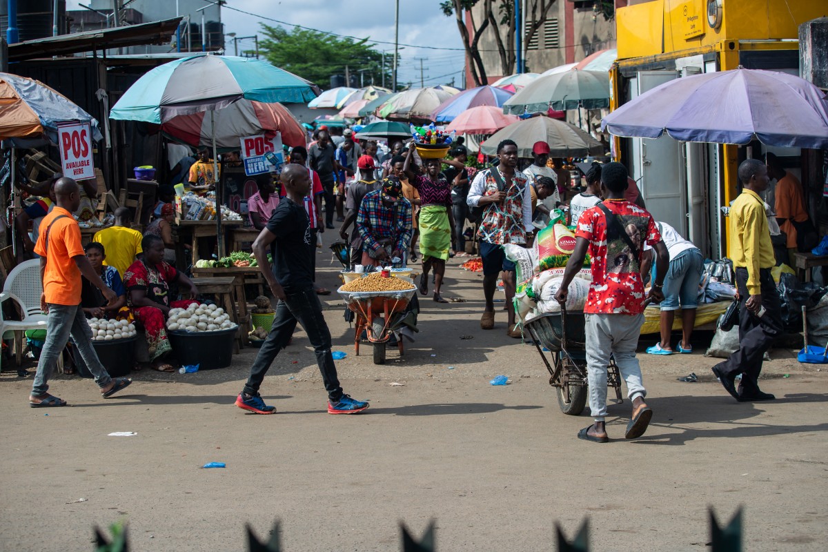 مواطنون في نيجيريا. (أ ف ب)