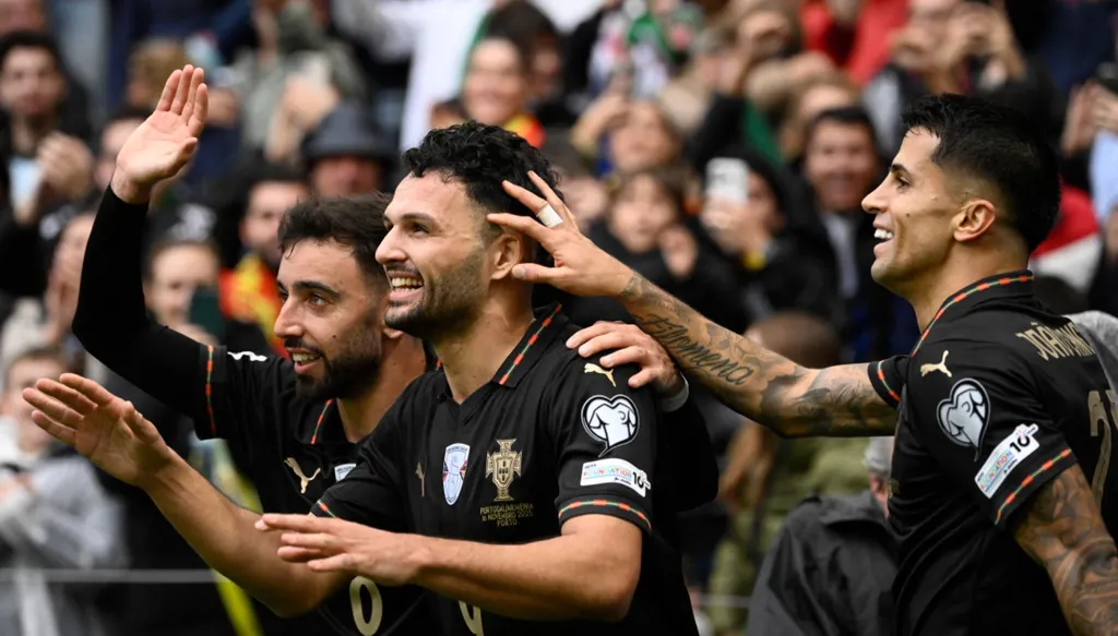 كريستيانو رونالدو يغيب... البرتغال تستعرض 9-1 وتتأهل إلى كأس العالم 2026