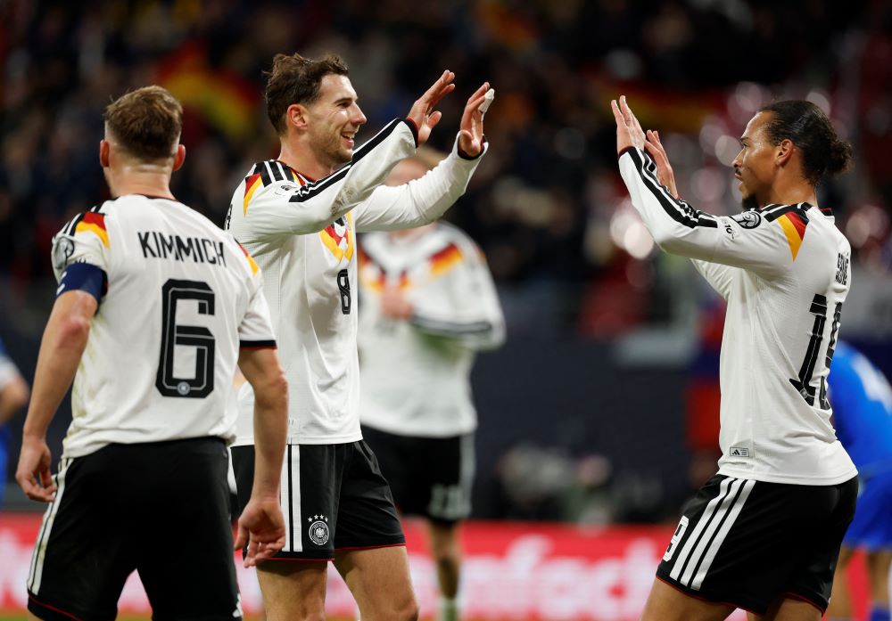 ألمانيا أبرز المتأهلين أخيراً إلى كأس العالم 2026. (أ ف ب)