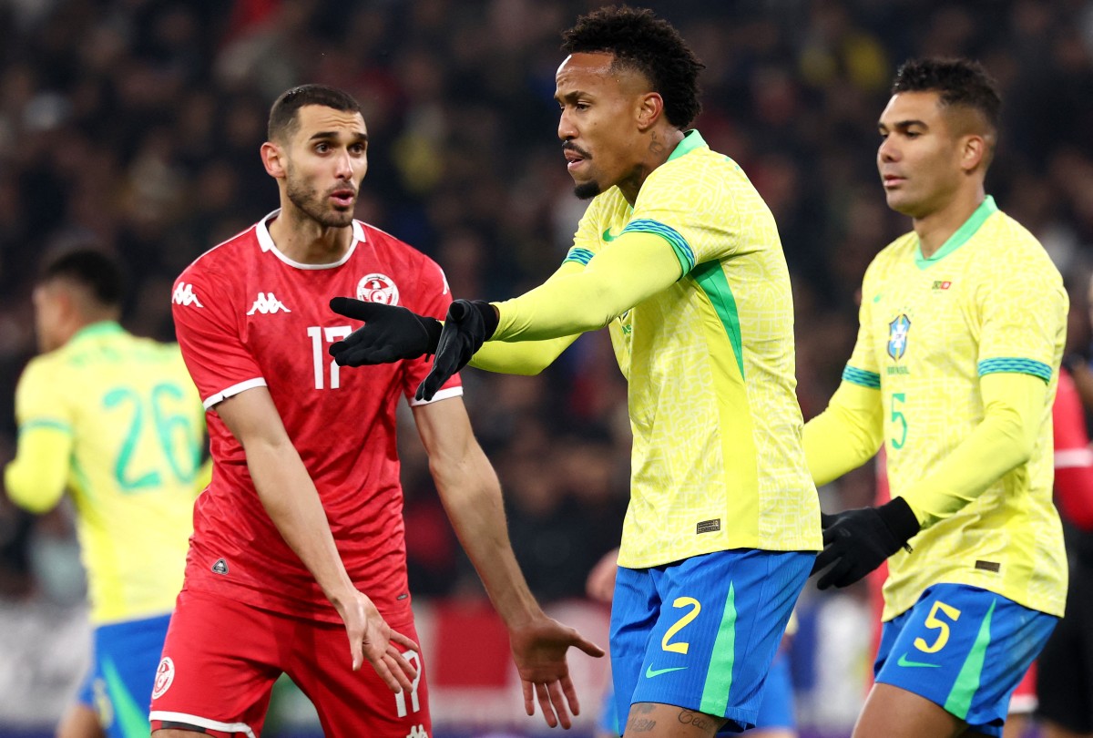 من المباراة. (أ ف ب)