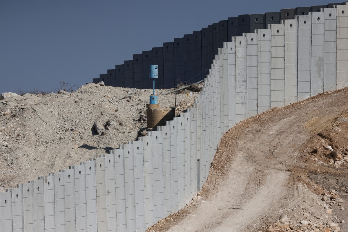 الحدود اللبنانية الإسرائيلية. (أ ف ب)