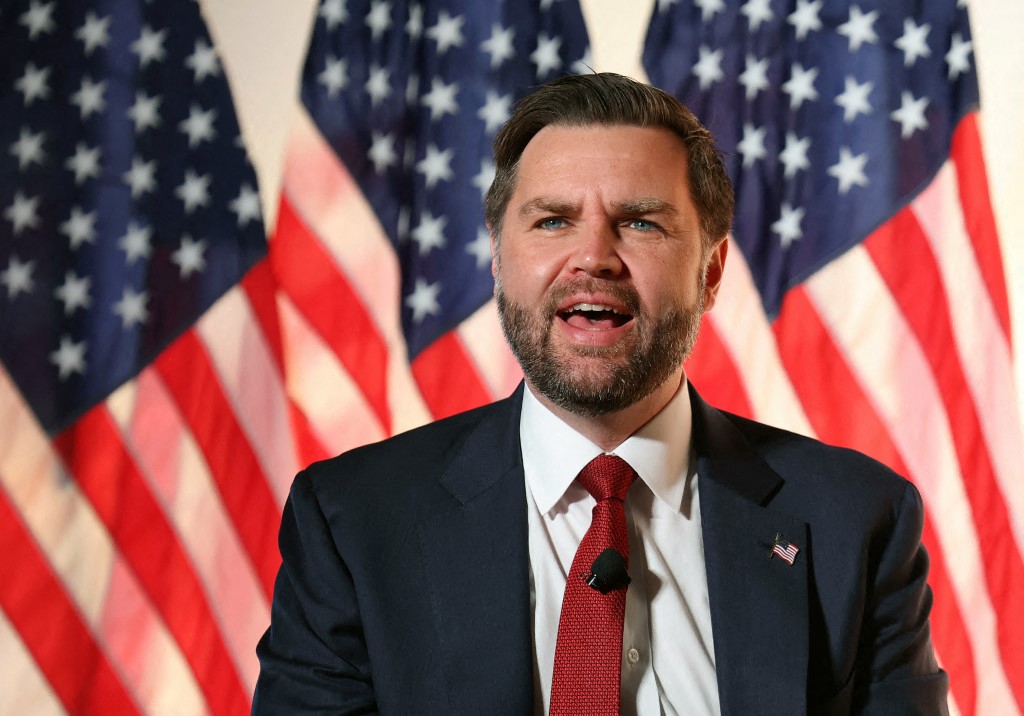 نائب الرئيس الأميركي، جيه.دي فانس (أ ف ب). 