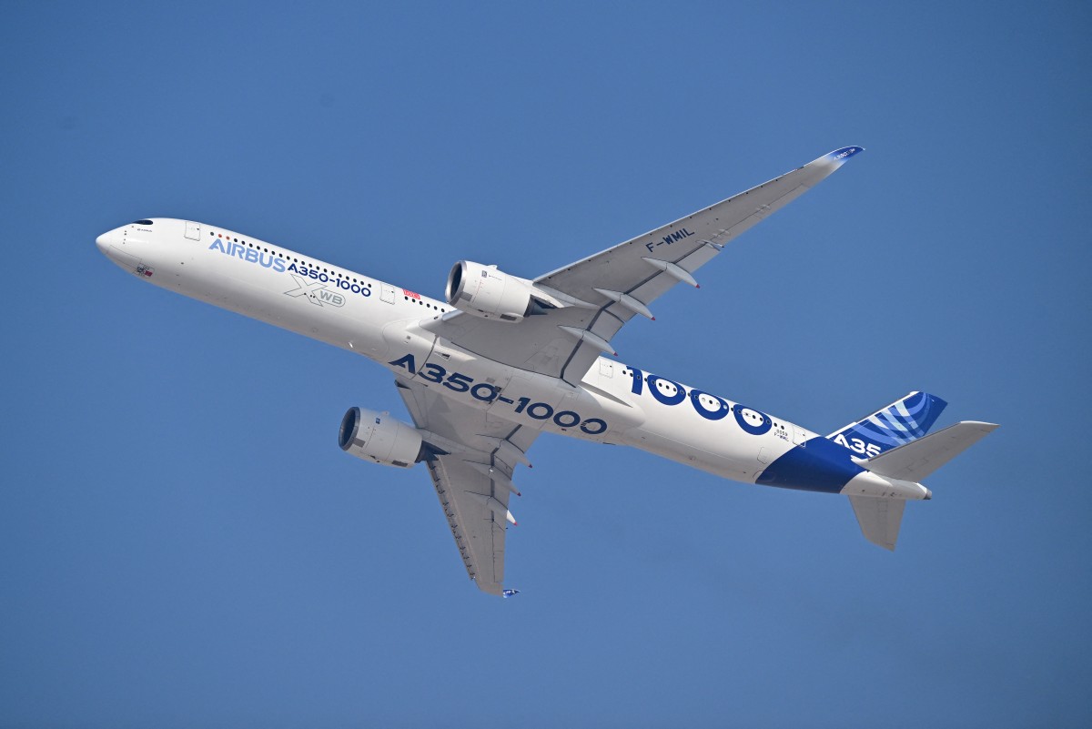 طائرة إيرباص.(أف ب)