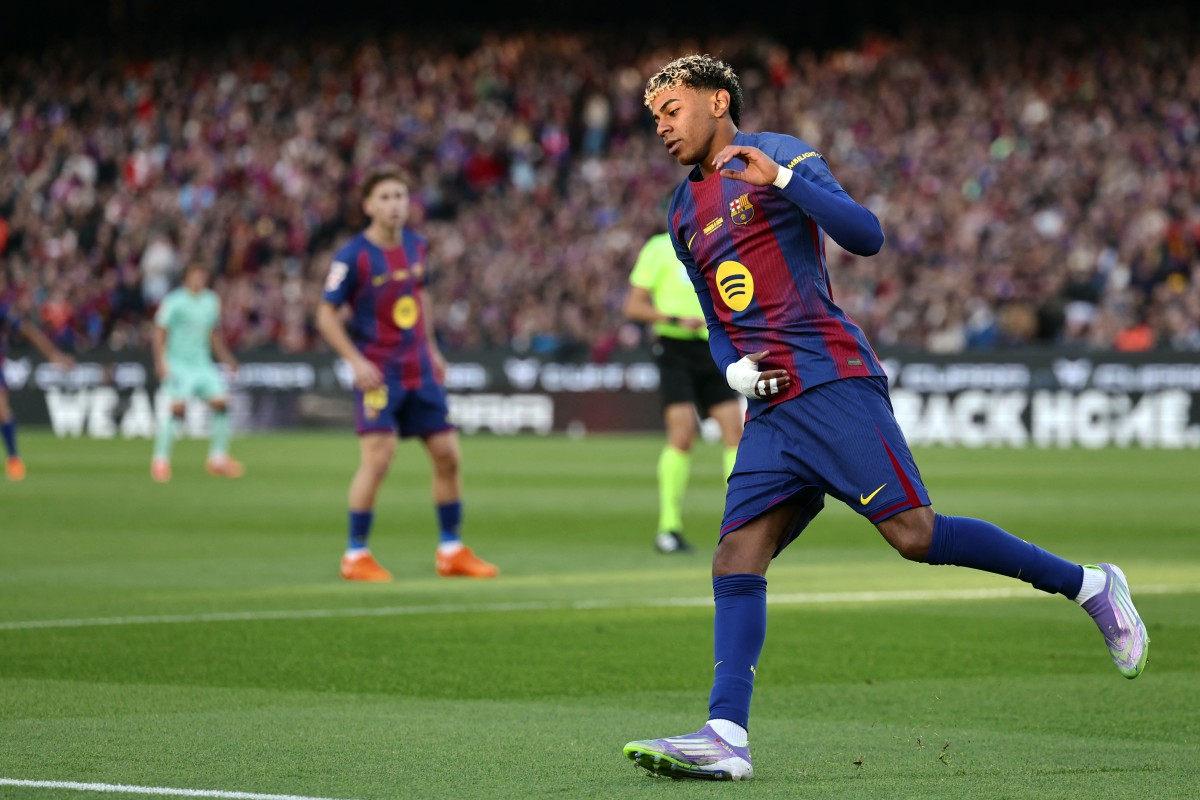 لامين يامال. (أ ف ب)