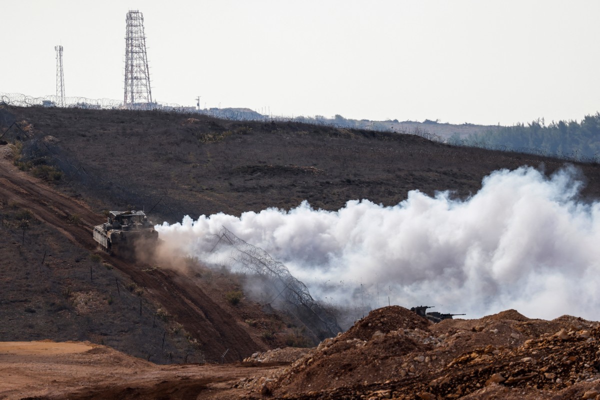 استهداف جنوب لبنان. (أ ف ب)
