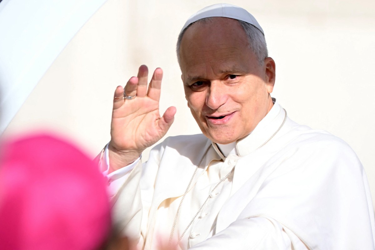 البابا لاوون (أ ف ب).