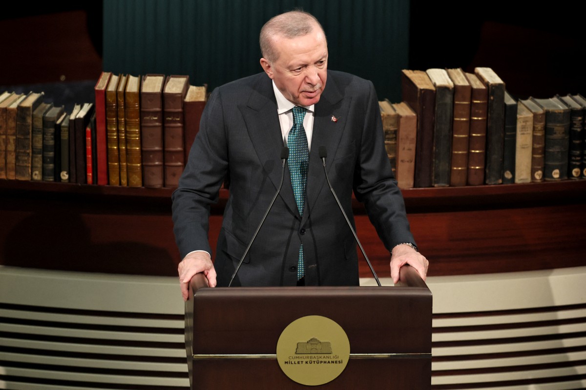 إردوغان. (أ ف ب)