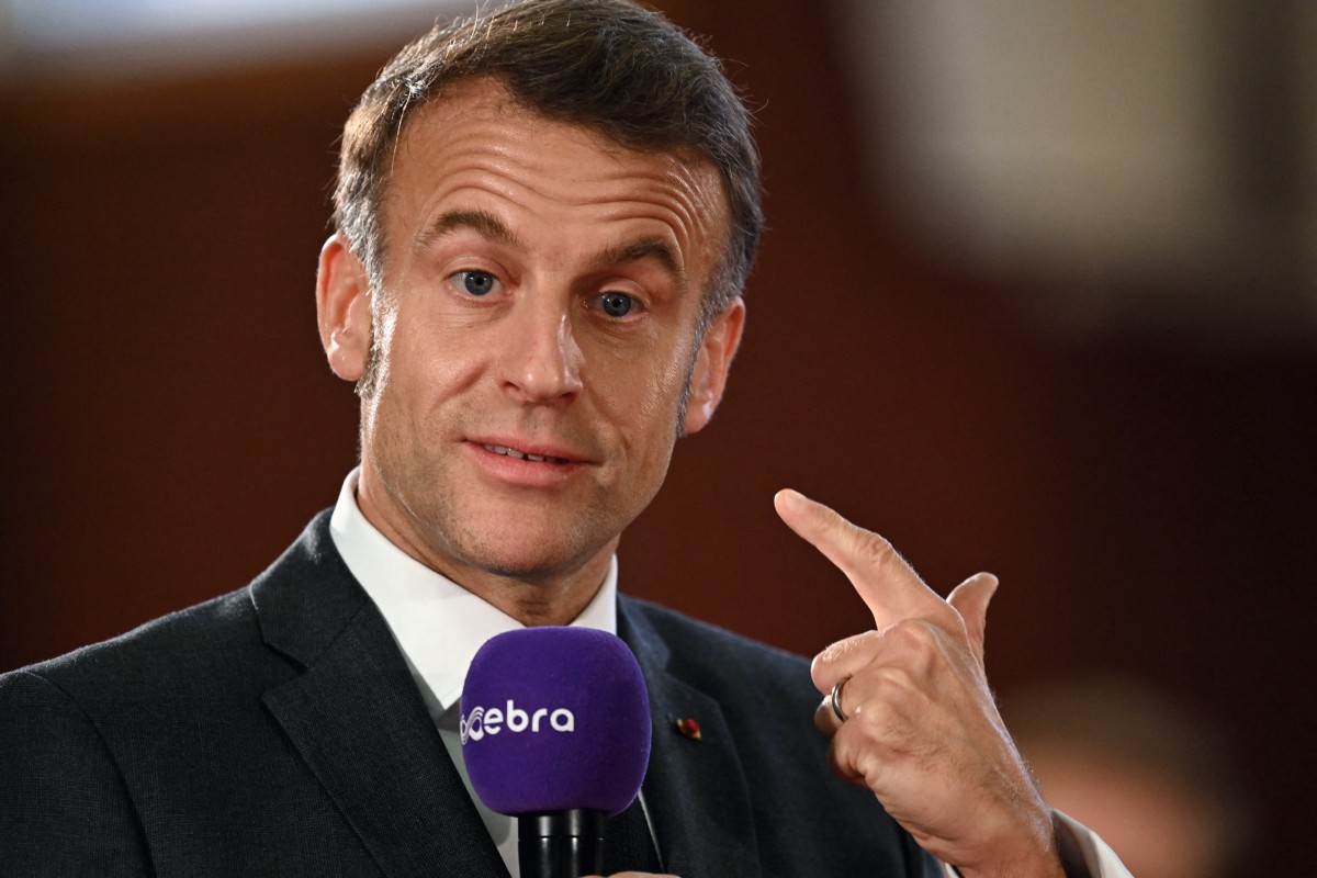 إيمانويل ماكرون (أ ف ب).