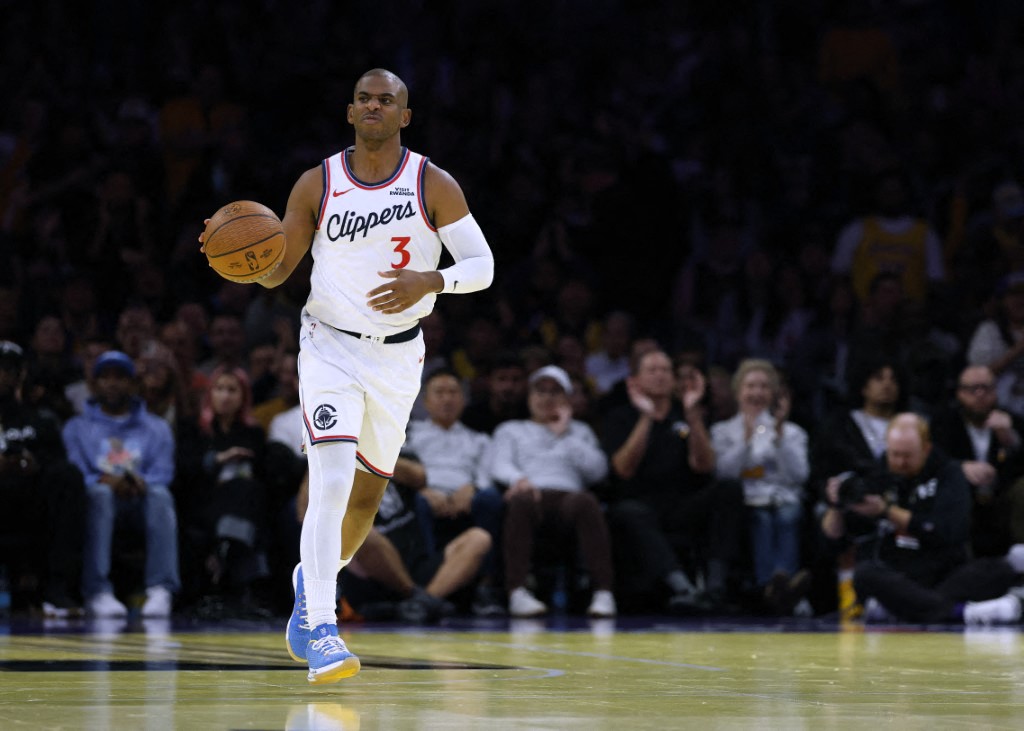 كريس بول بقميص كليبرز. (أ ف ب)