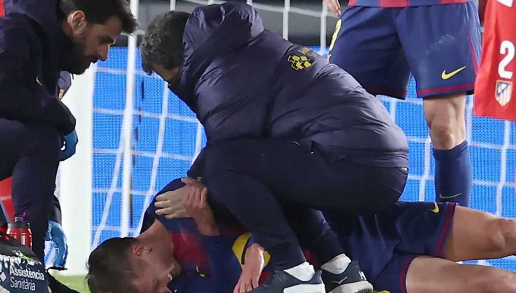 هدف وانسحاب قسري… ماذا حدث لأولمو بعد تألقه أمام أتلتيكو مدريد؟ (فيديو)