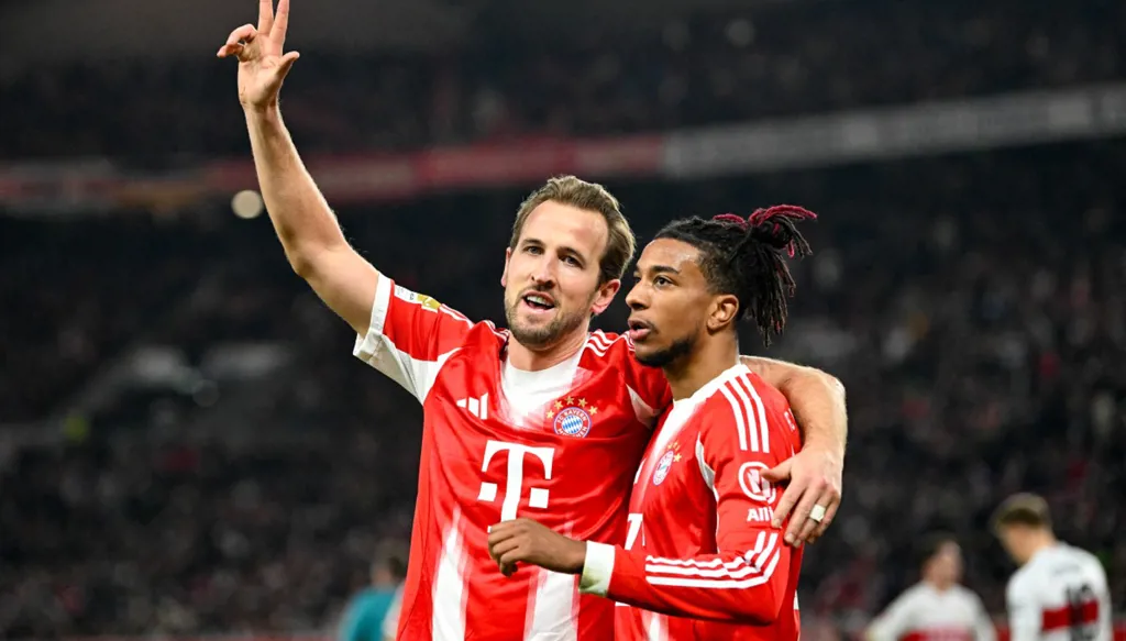 إعصار هاري كاين لا يتوقّف... بايرن ميونيخ يكتسح شتوتغارت (فيديو)