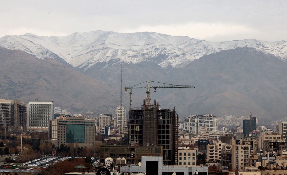 مشهد عام من إيران. (أ ف ب)