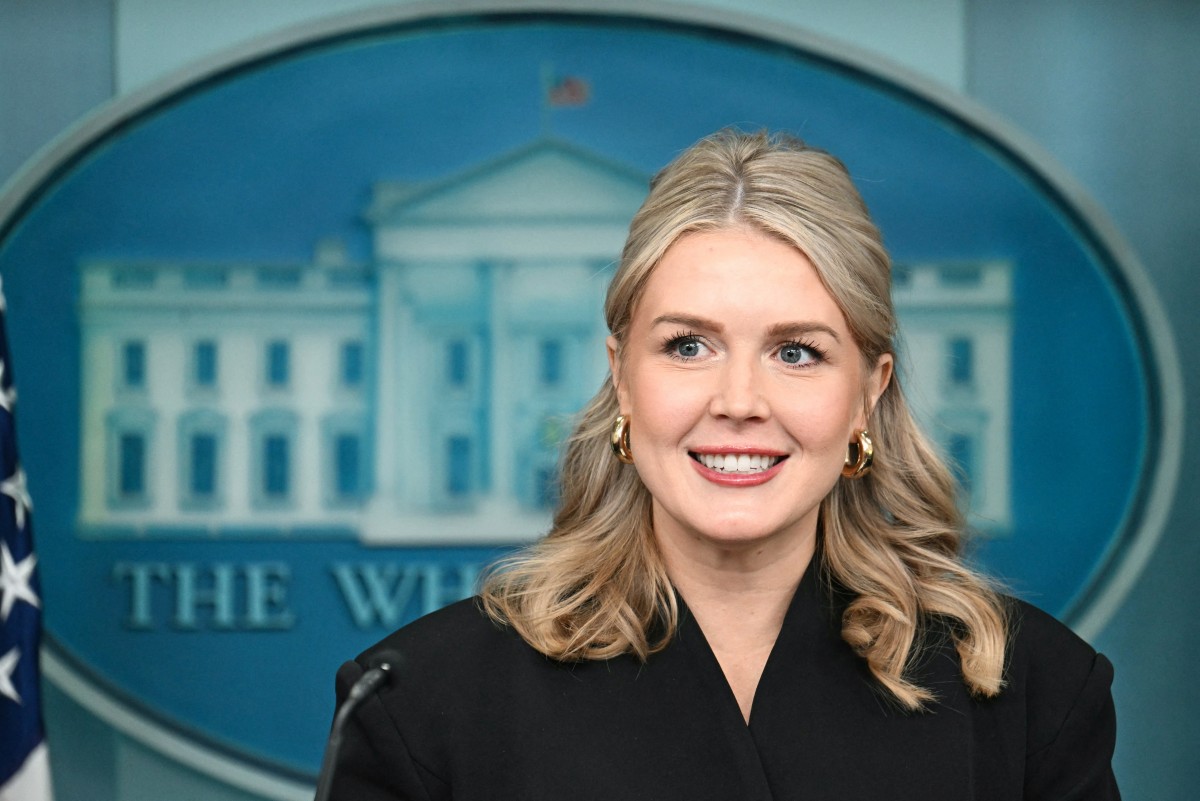 كارولاين ليفيت. (أ ف ب)