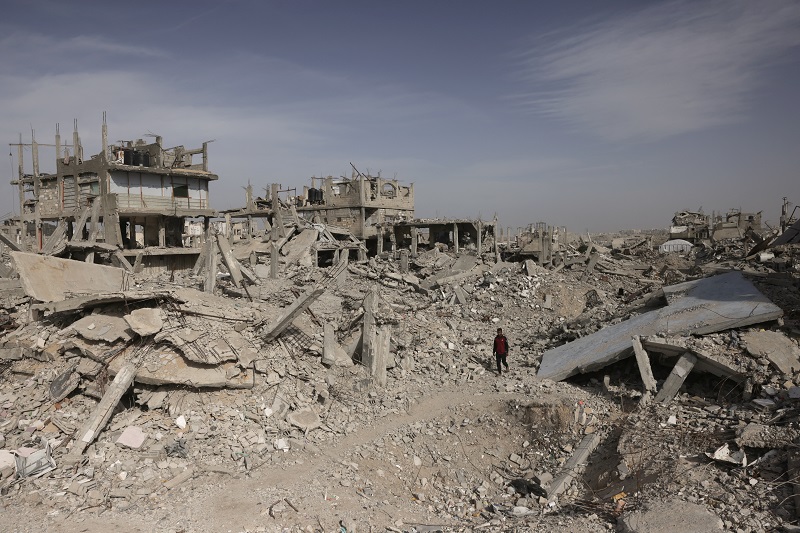 .دمار في غزة، (ا ف ب)