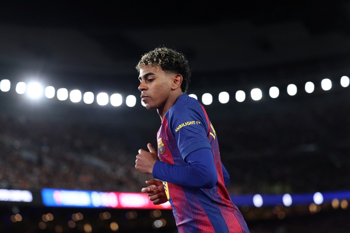 لامين يامال. (أ ف ب)