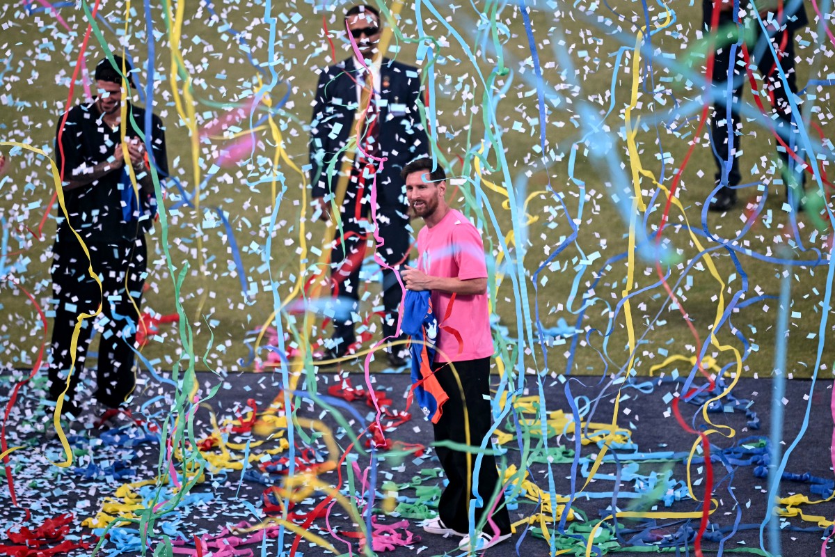 ميسي. (أ ف ب)