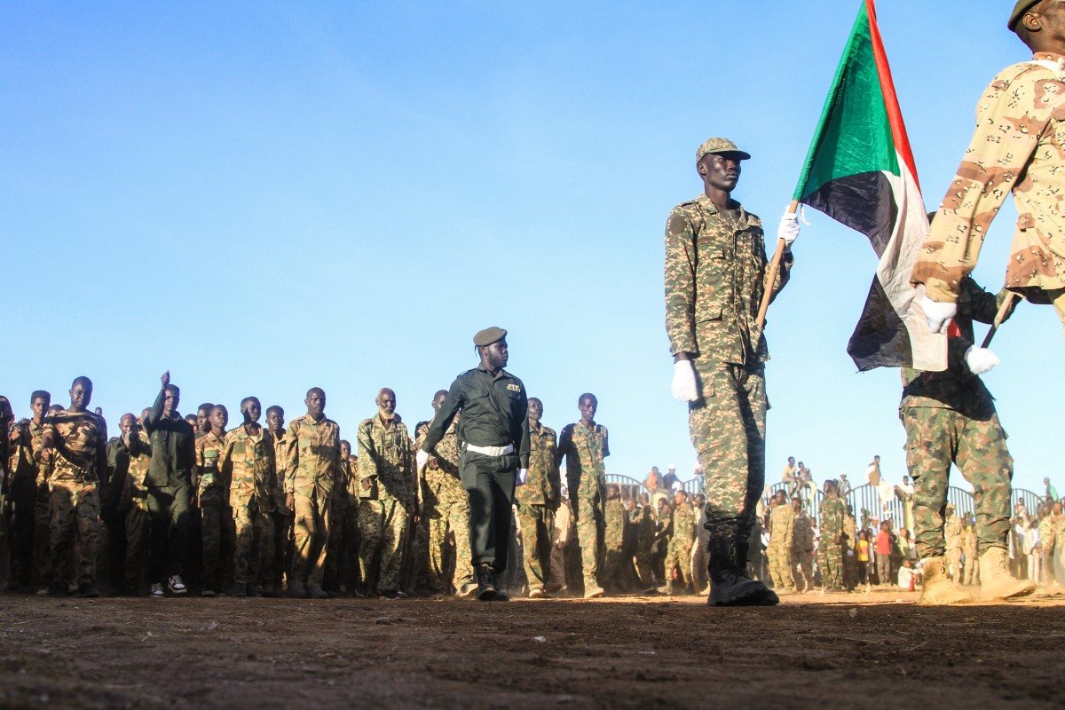 الجيش السوداني (أ ف ب).