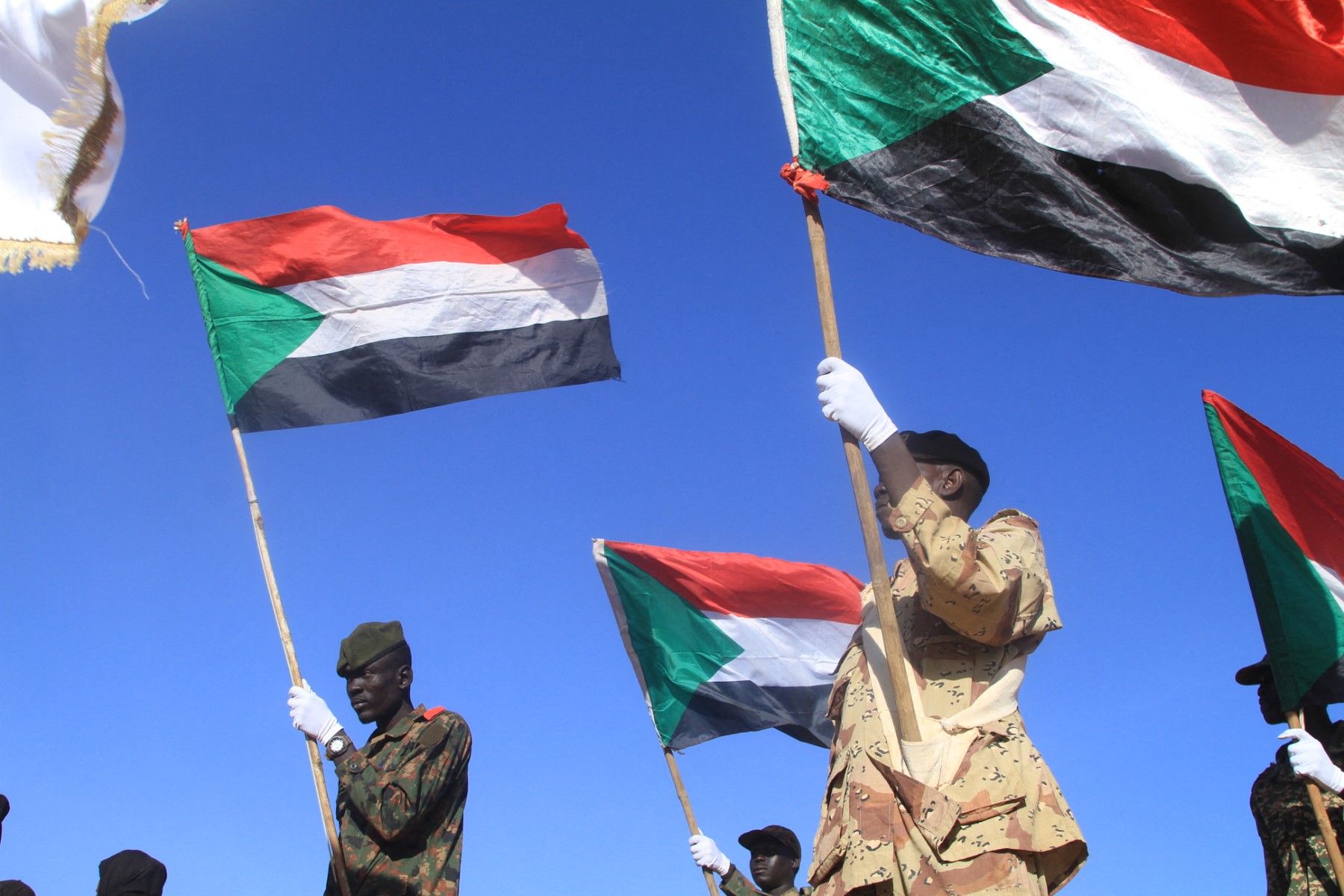 جنود سودانيون. (أ ف ب)