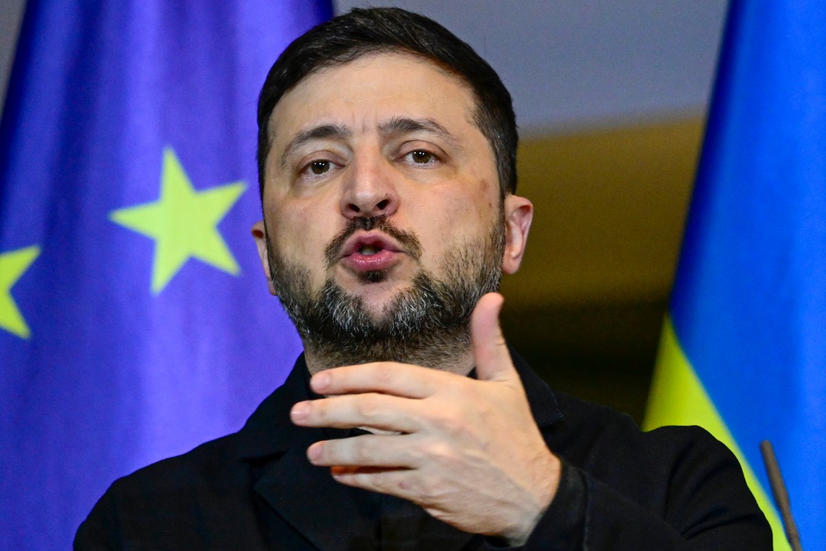 الرئيس الأوكراني. (أ ف ب)