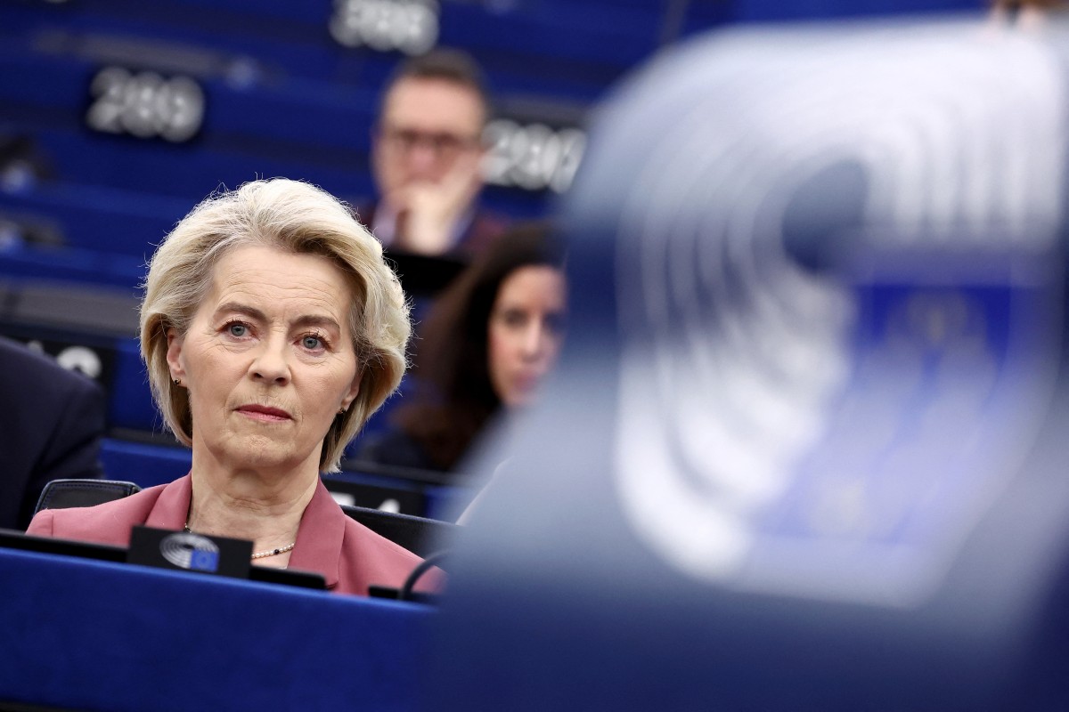 أورسولا فون دير لايين. (أ ف ب)