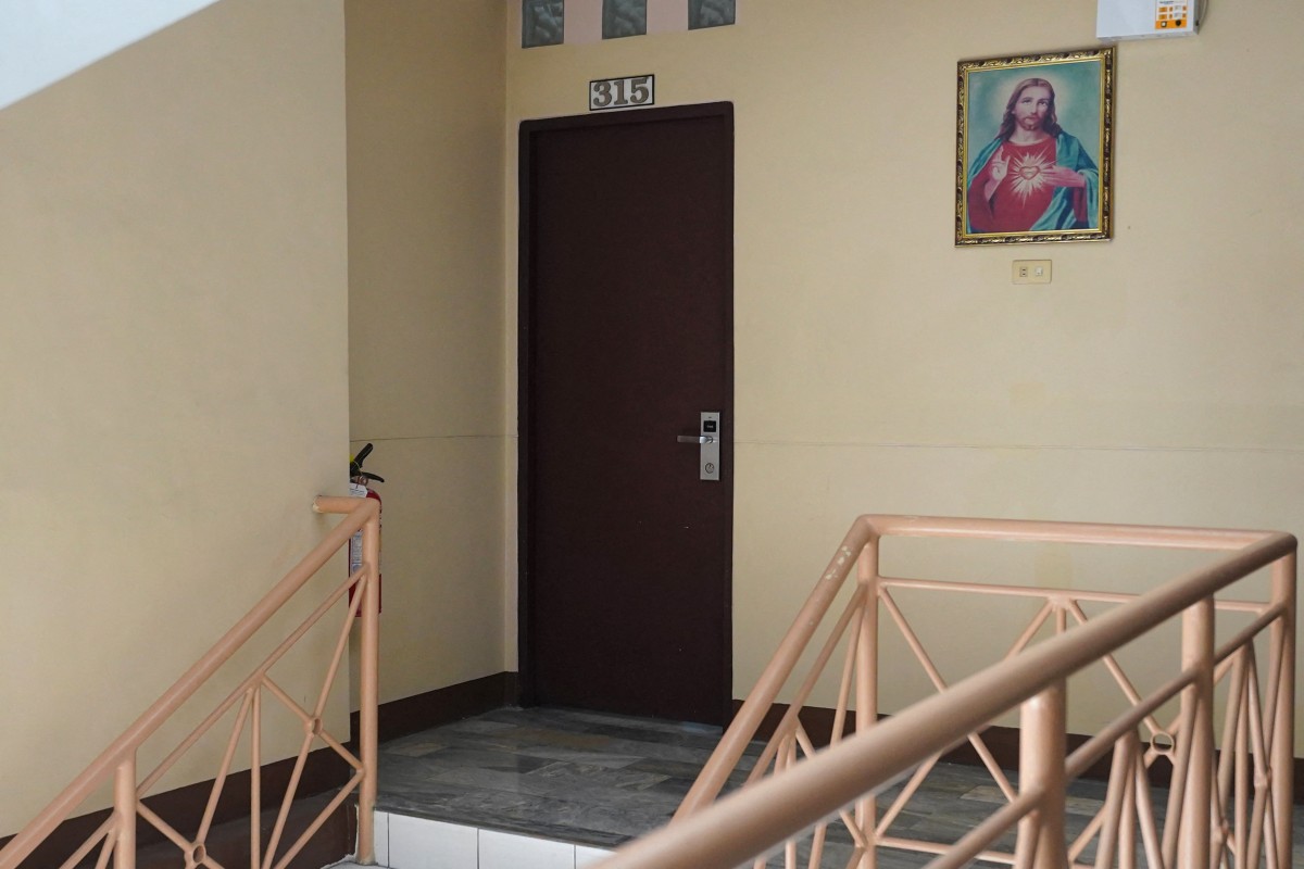 الغرفة 315 في فندق جي في GV Hotel في الفيليبين (أ ف ب).