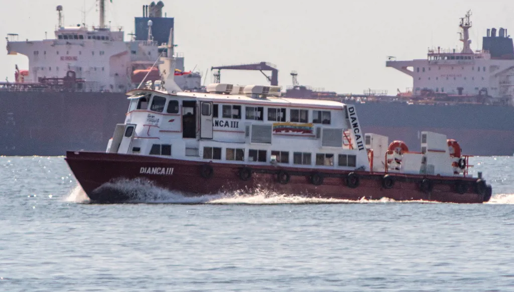 المياه الإقليمية في فنزويلا (أ ف ب).