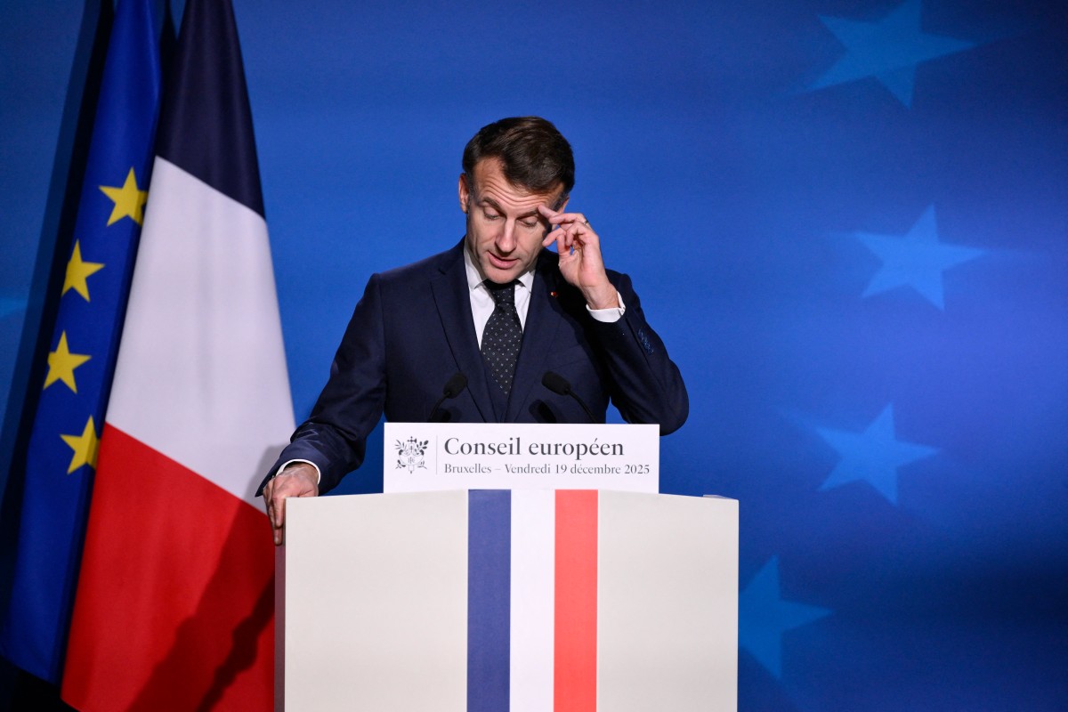 الرئيس الفرنسي إيمانويل ماكرون. (أ ف ب)