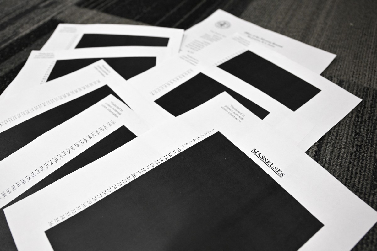 ملفات جيفري إبستين. (أ ف ب)