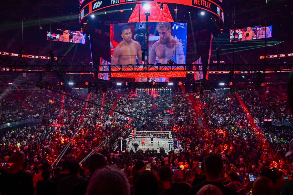 من النزال. (أ ف ب)