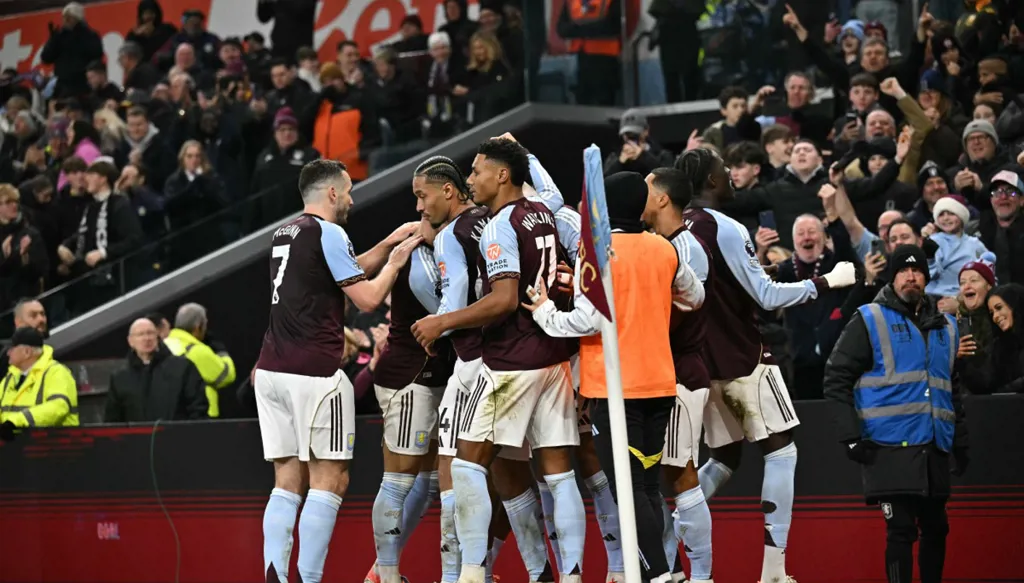 أستون فيلا يضغط في القمّة... ترتيب الدوري الإنكليزي بعد انتهاء المرحلة الـ17