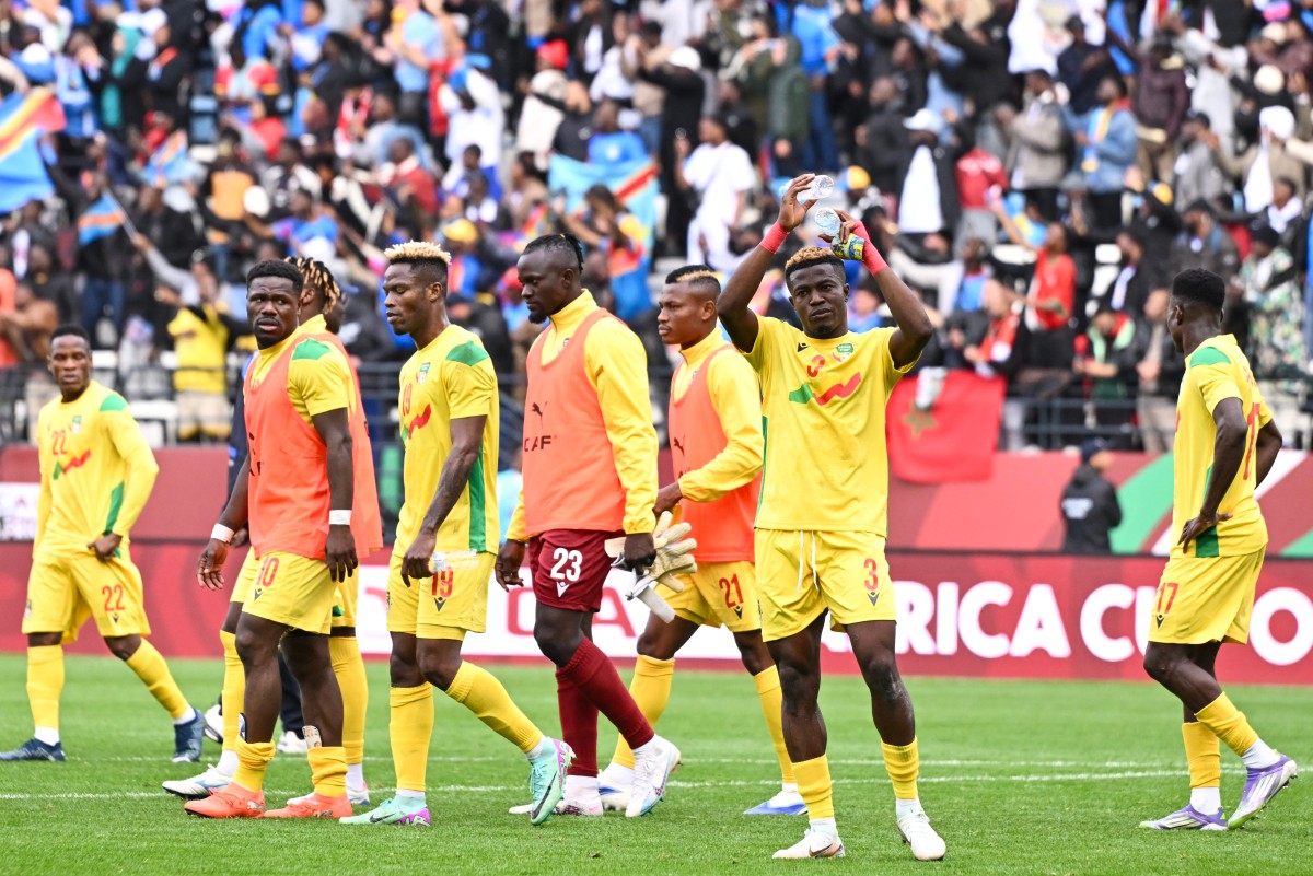 لاعبو بنين. (أ ف ب)