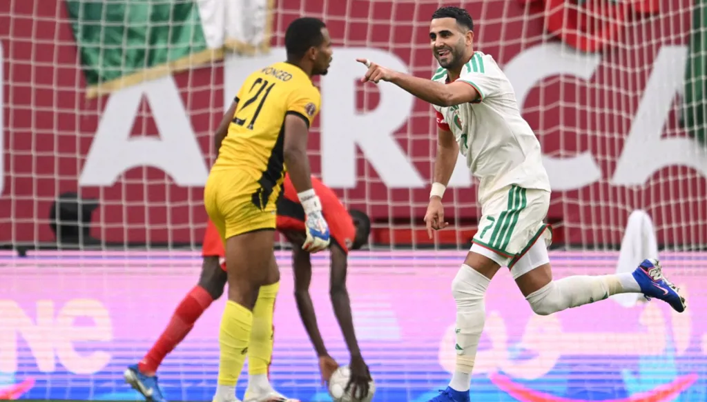 نتائج وترتيب المجموعة الخامسة في كأس أمم أفريقيا بعد فوز الجزائر على السودان