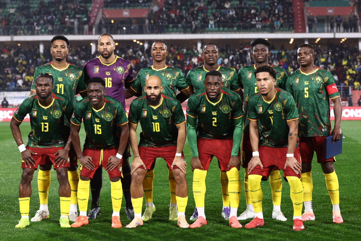 منتخب الكاميرون في كأس أمم أفريقيا. (أ ف ب)