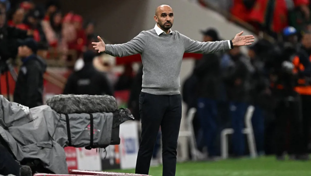 بعد التعادل المخيّب... رسالة من الركراكي إلى الجمهور المغربي