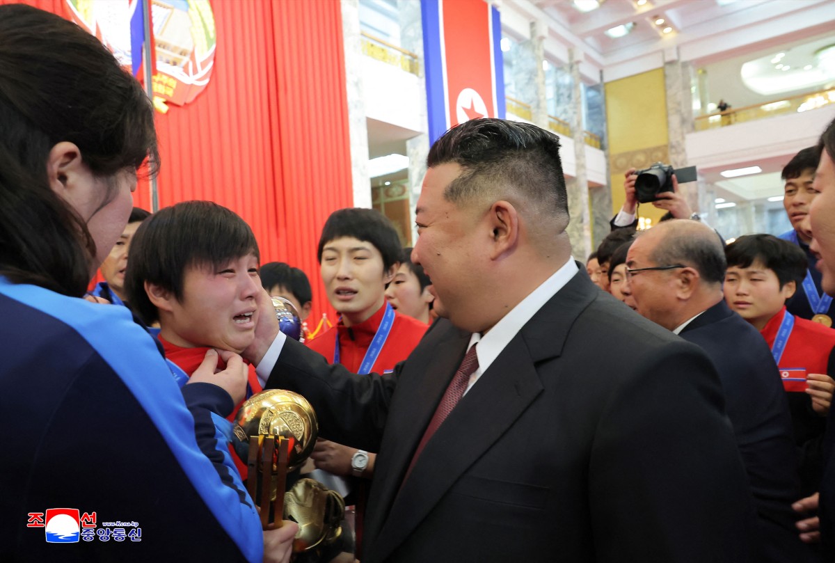 كيم جونغ أون (أ ف ب).