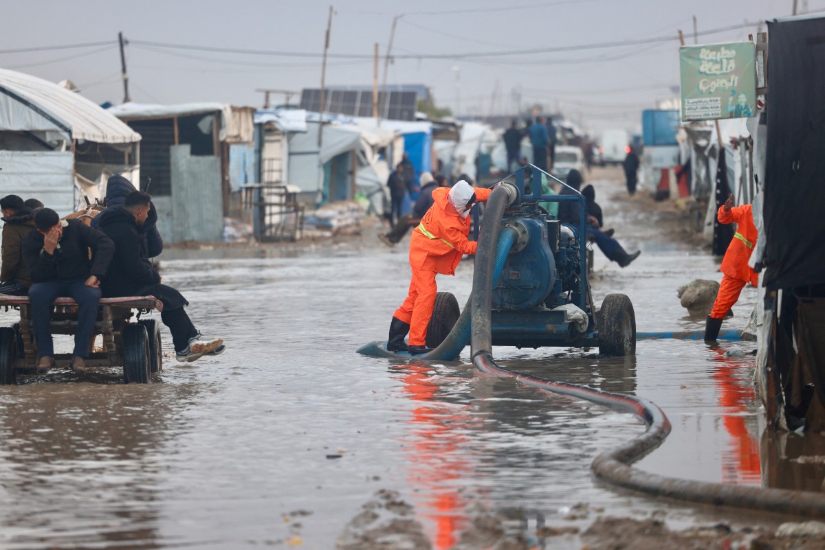 مشهد من قطاع غزة (أ ف ب)