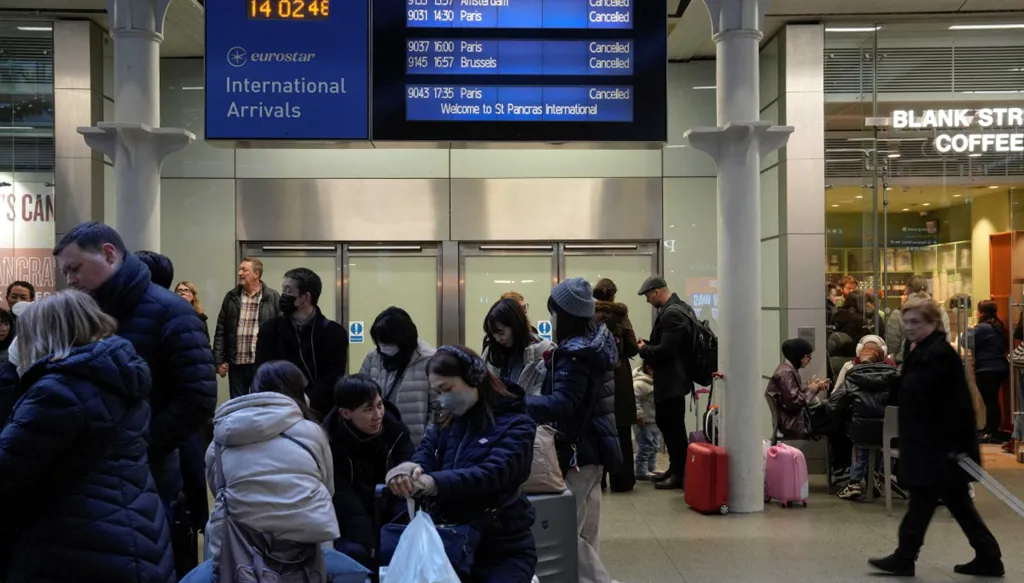 يوروستار تعتزم تشغيل كل خدماتها الأربعاء