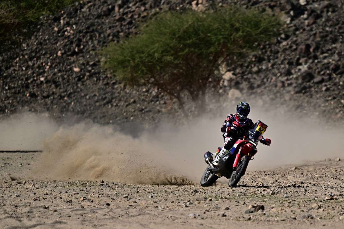 انطلاق رالي داكار في السعودية. (أ ف ب)