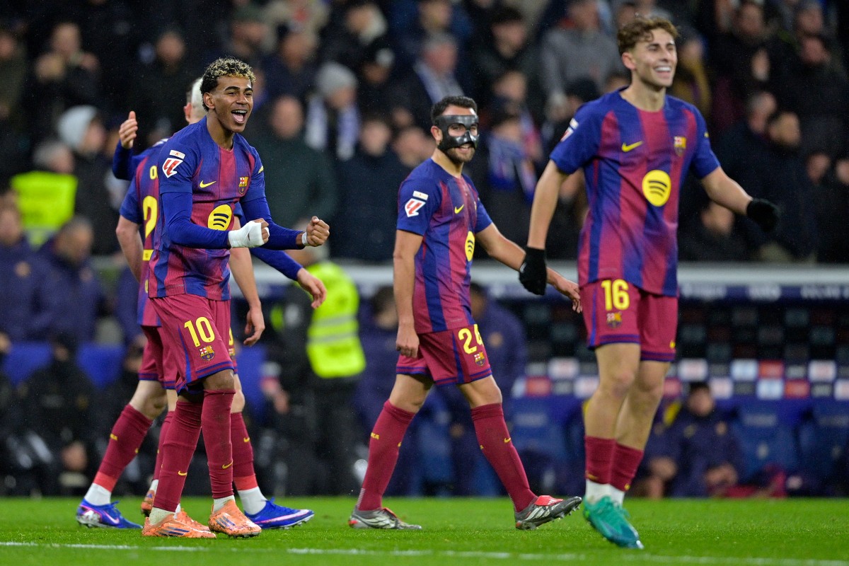 مواجهة مرتقبة بين برشلونة وريال مدريد في السعودية. (أ ف ب)