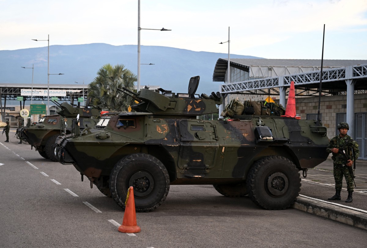 تأهّب في كولومبيا (أ ف ب).