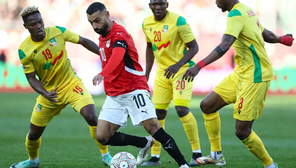محمد صلاح يتفوّق على مدربه حسام حسن في كأس أمم أفريقيا