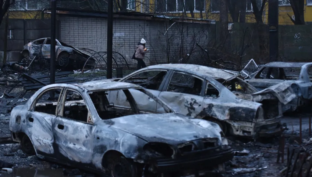 هجوم روسي بمسيّرات يؤدي إلى انقطاع الكهرباء عن منطقتين أوكرانيتين